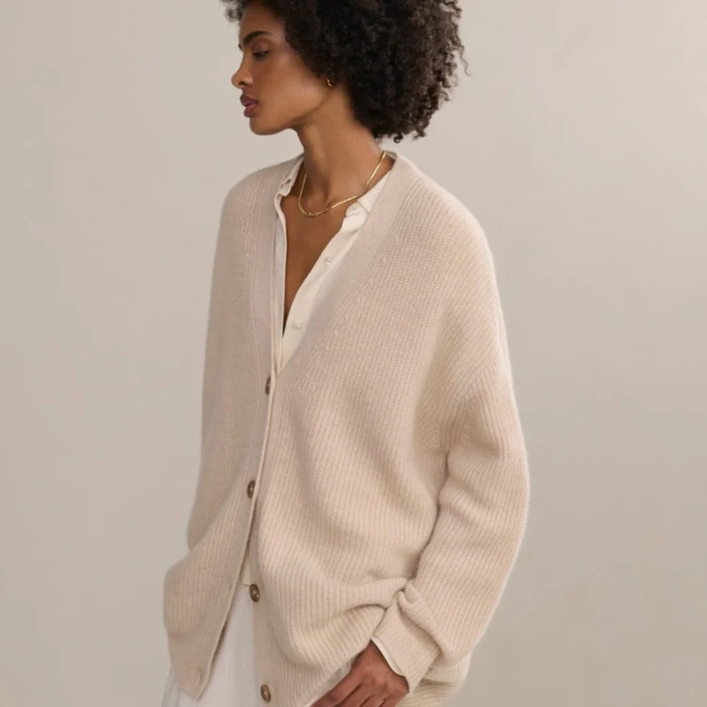 Jenni Kayne Cashmere Cocoon Cardigan Cocoon Sweater - Picture 5 of 5